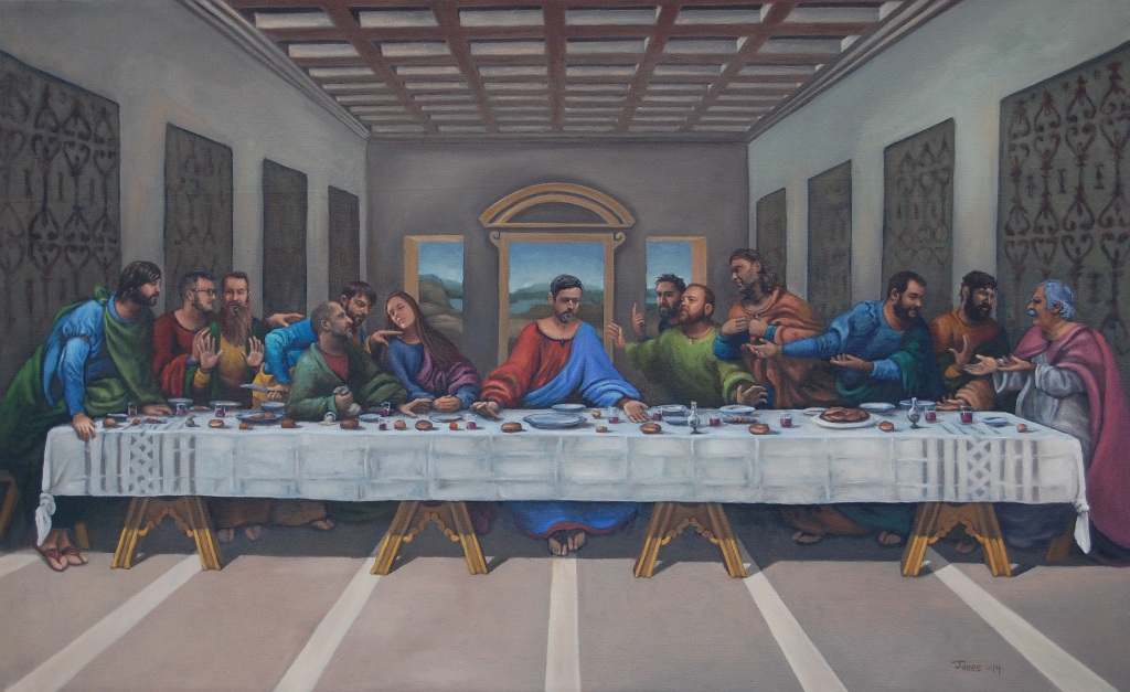last supper with portraits 001