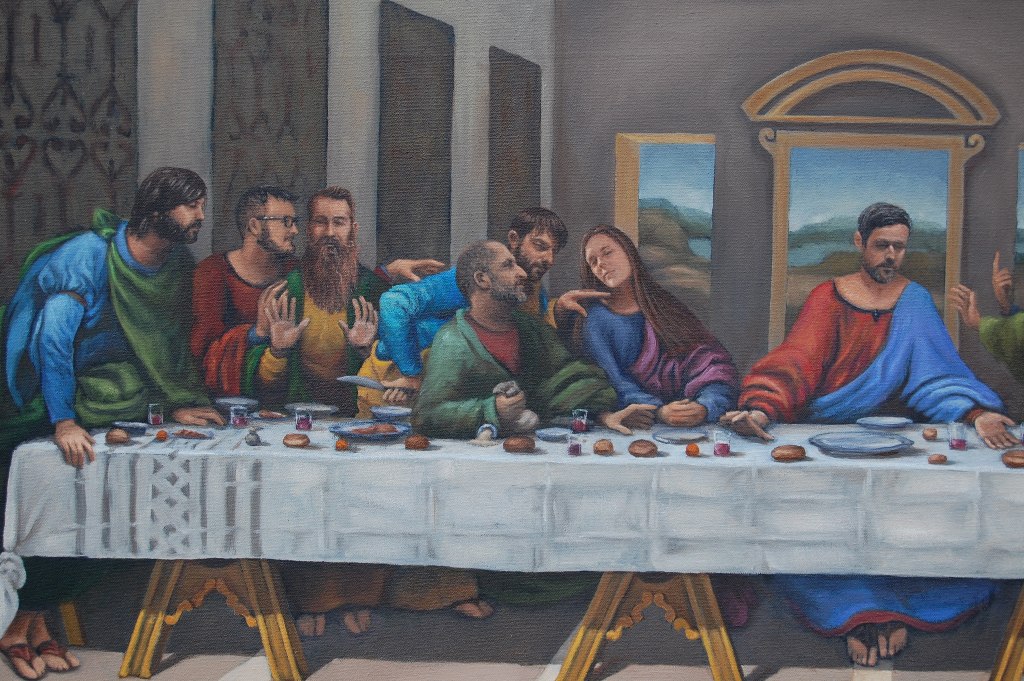last supper with portraits 002